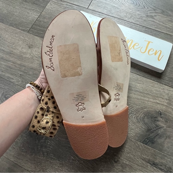 Sam Edelman Mollie Leopard Sandals NWOT - Picture 4 of 6
